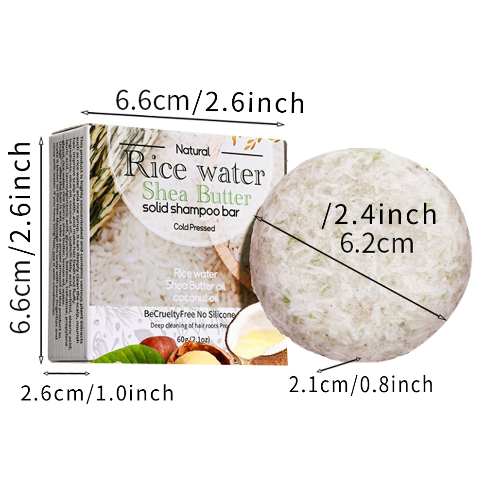 XF 60g Rice Shampoo Bar 100% N - Hair Care Organic review and price