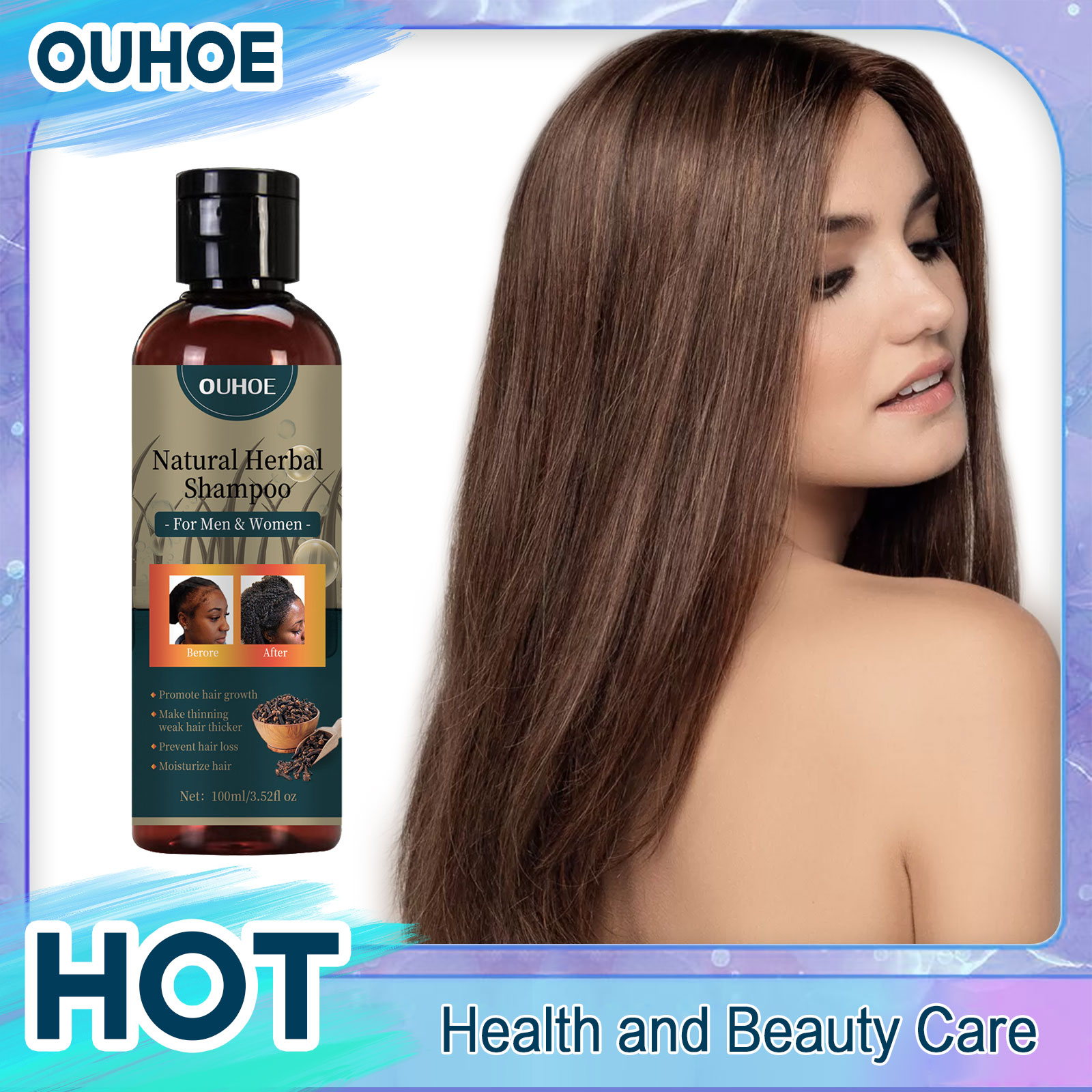 OUHOE Hair Growth Shampoo Anti - Hair Care Dandruff review and price