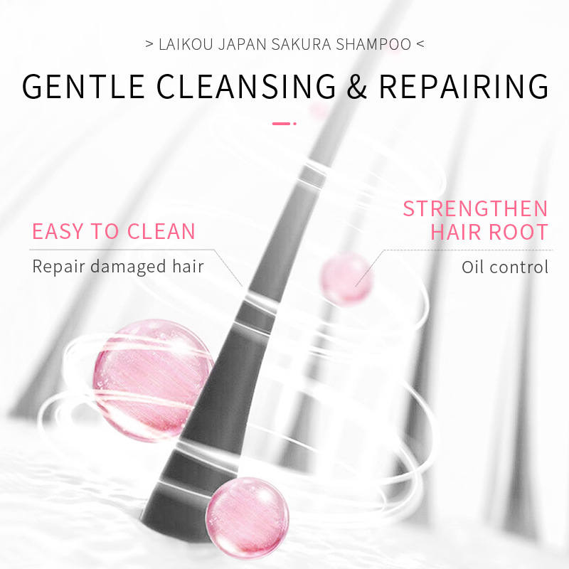 LAIKOU Japan Sakura  Shampoo R - Hair Care Korean Products review and price