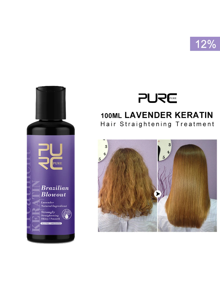 PURC Lavender 12% Brazilian Ke - Hair Care Korean Products review and price